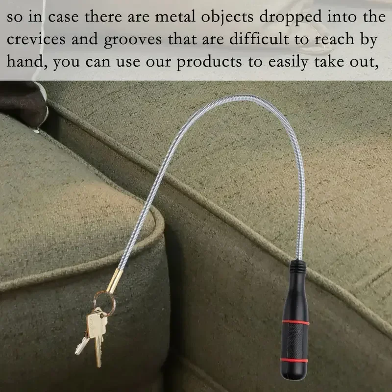Drain Snake Flexible - Flexible Magnetic Pickup Tool Bendable Snake