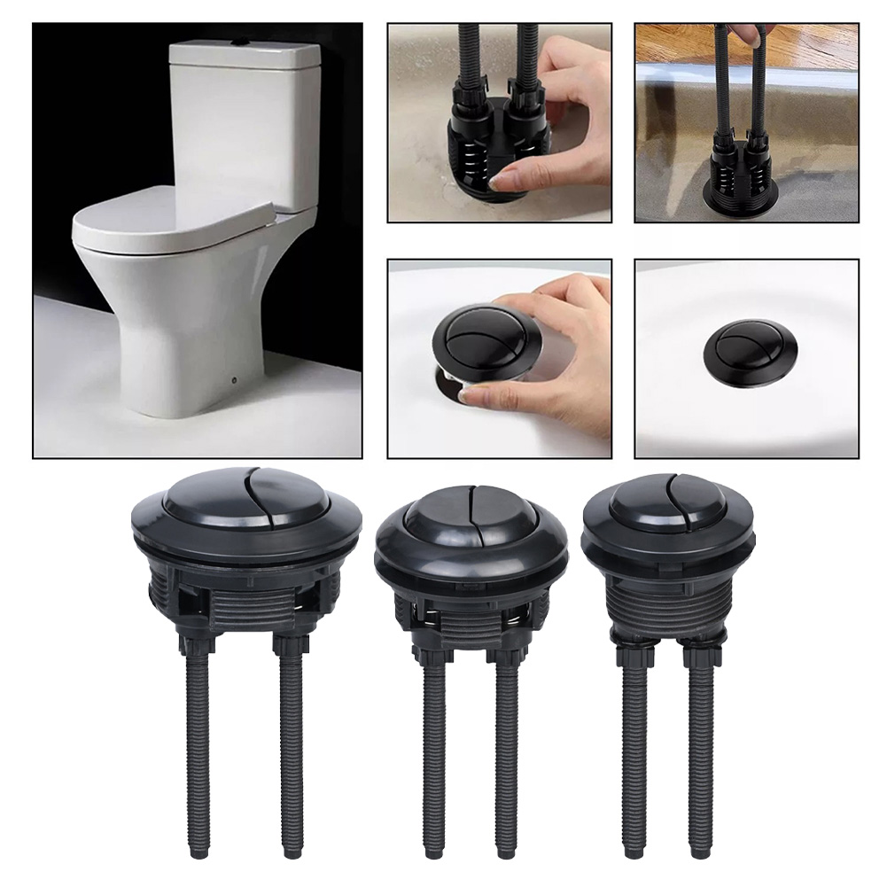 Black Toilet Flush Button 38mm - Toilet Fill Valve review and price